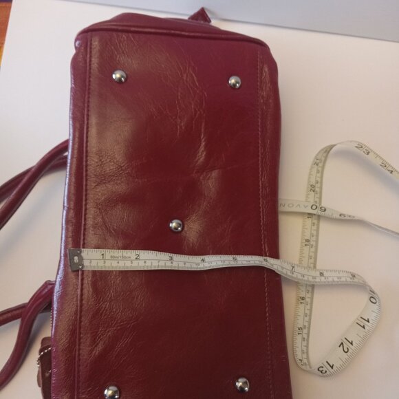 Danie red leather bag - Picture 16 of 16